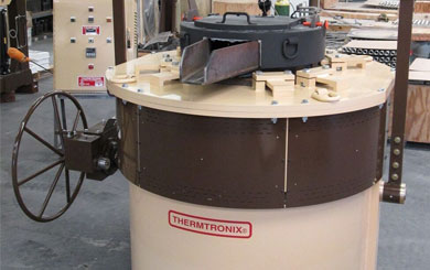 Magnesium melting furnace by Thermtronix
